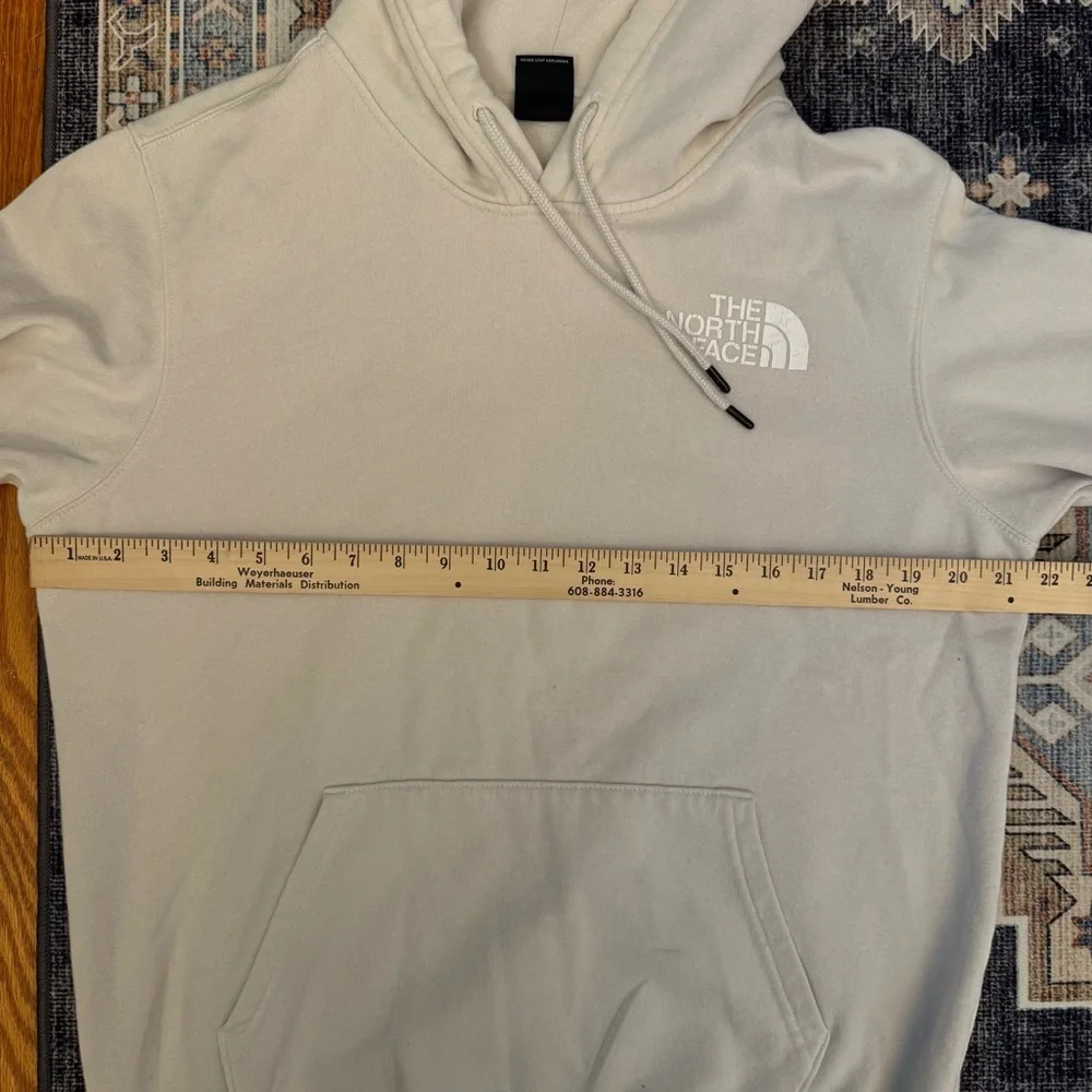 The North Face Men's Never Stop Exploring Cream Hoodie Size Small - Picture 10 of 13